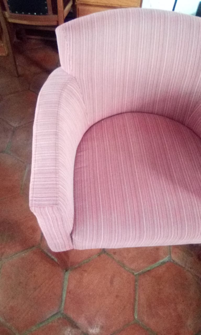 lavado sillón después